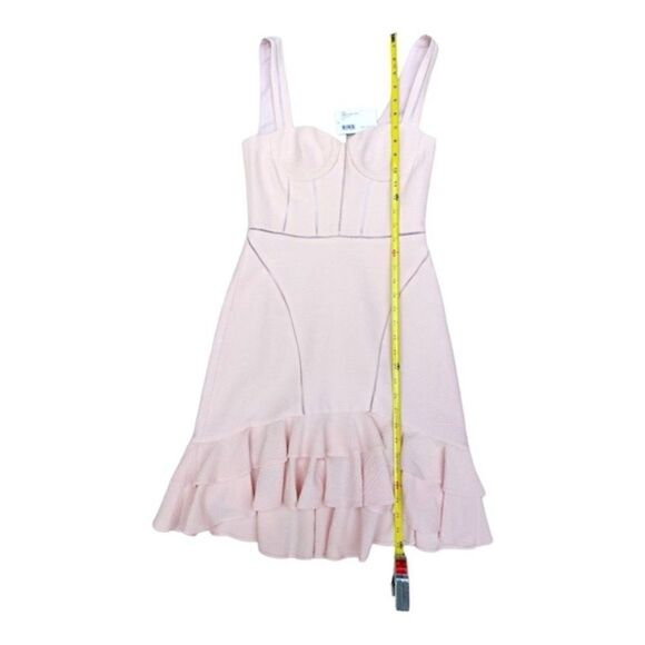 *NWT* JONATHAN SIMKHAI Seersucker Bustier Mini Dress - Picture 4 of 10